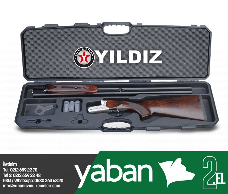 YILDIZ ELEGANT A3 TE ÇİFTE AV TÜFEĞİ / 2.EL