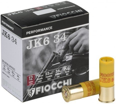 FIOCCHI JK6 34 GR AV FİŞEĞİ - 12 CAL.