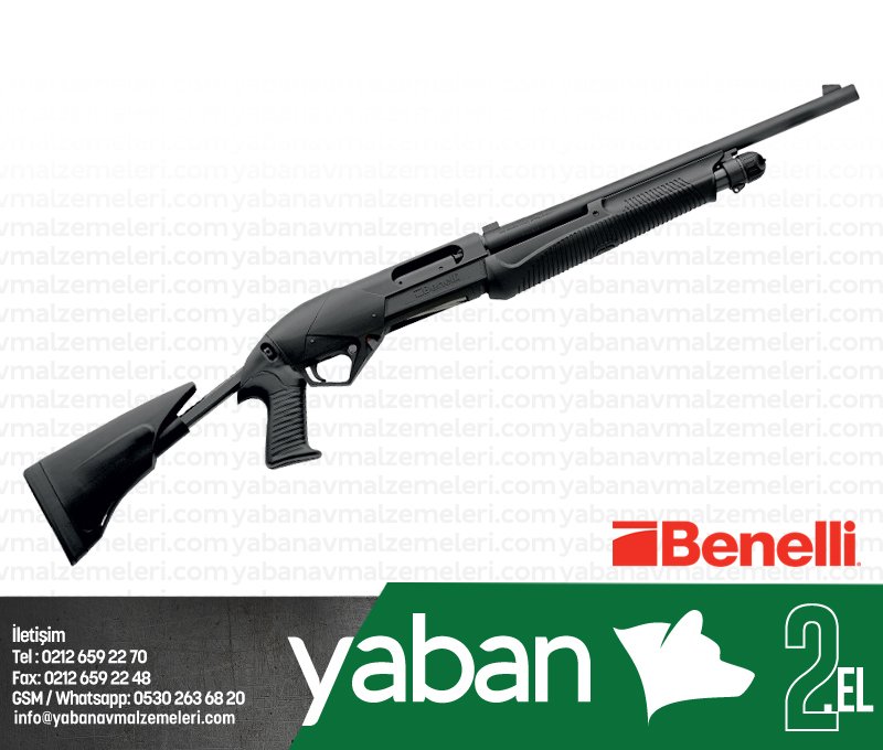 BENELLI SUPERNOVA TACTICAL SLUG TELESKOPİK POMPALI AV TÜFEĞİ / 2.EL