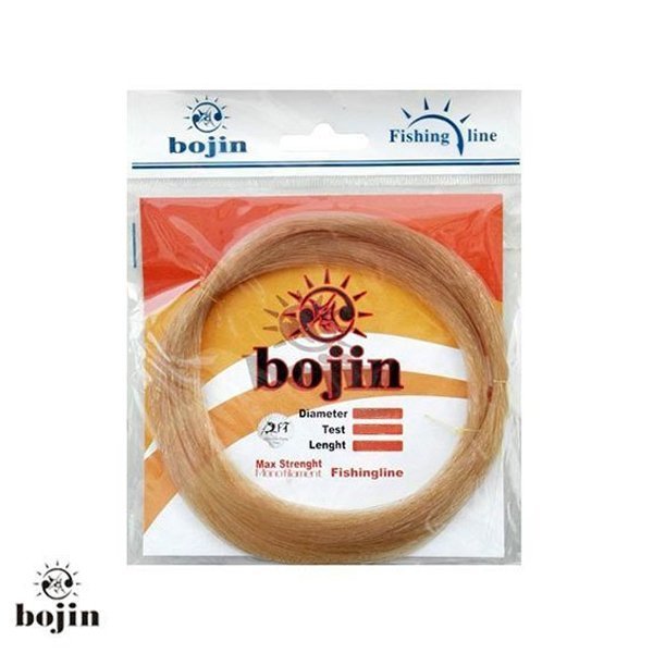 BOJIN Poşet Misina100m-0.50mm Renk:B010(A.Kahve)