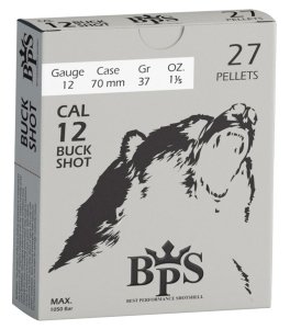 BPS 37 GR. 7/0 27 PELLETS - 12 CAL.