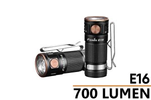 FENIX E16 700 LÜMEN SİYAH LED FENER 