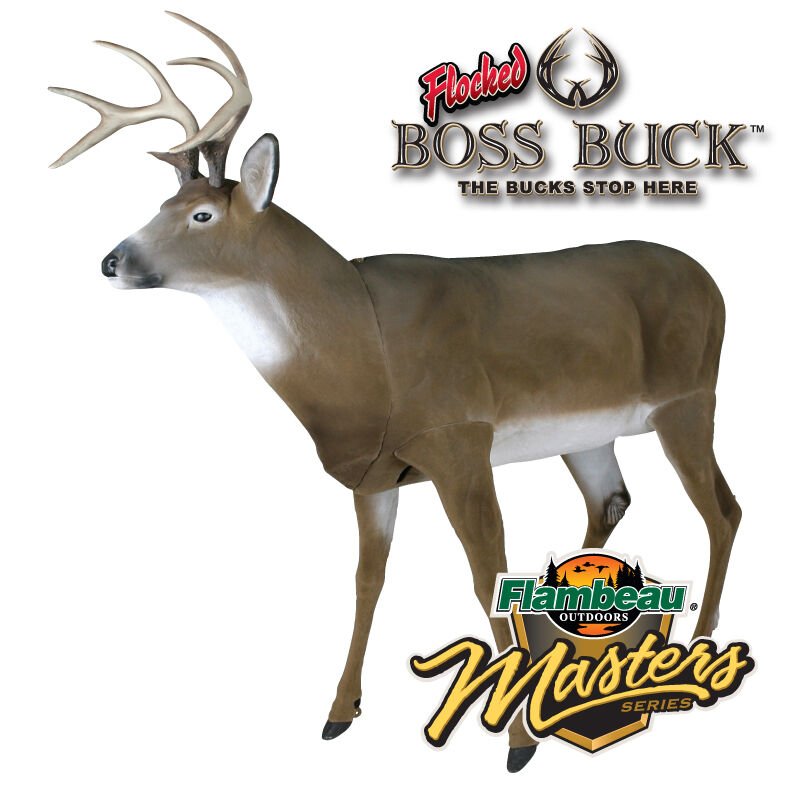 FLAMBEAU FLOCKED BOSS BUCK GEYİK MÜHRESİ