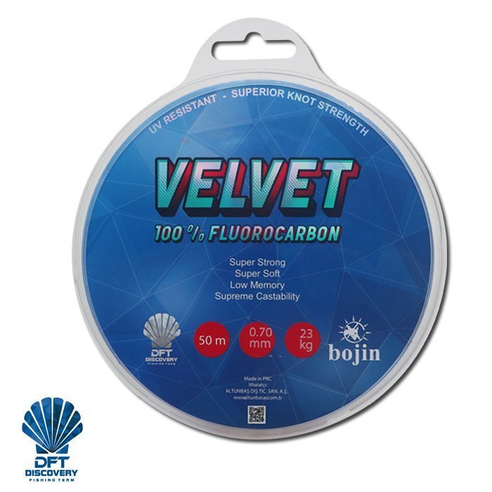 DFT Bojin Velvet Fluorocarbon 50 m 0.70 mm Misina