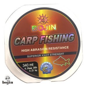 BOJIN Sazan Misinası 0.38 mm 340 m Kahverengi