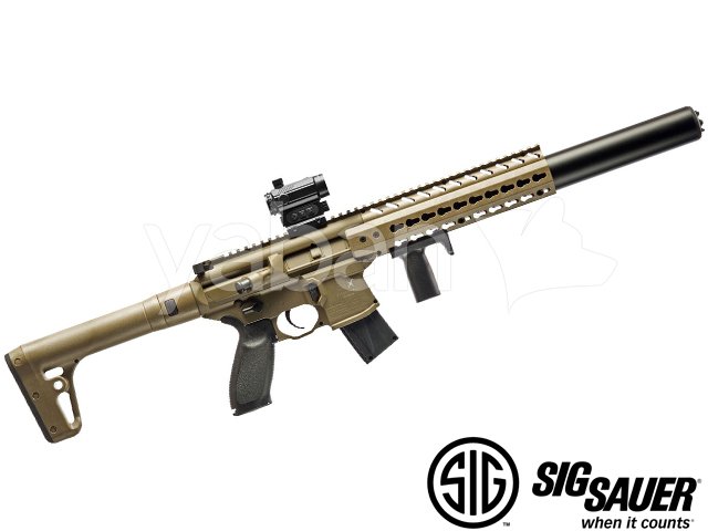 SIG SAUER MCX FDE ELITE CO2 YARI OTOMATİK HAVALI TÜFEK