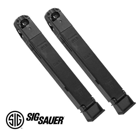 SIG SAUER P320 HAVALI TABANCA YEDEK ŞARJÖR / 2'Lİ PAKET