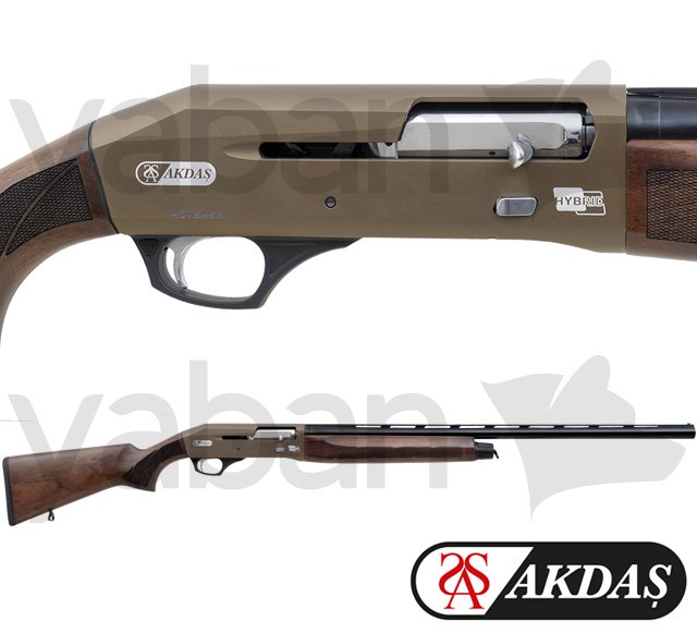 AKDAŞ AH 212-W AHŞAP BRONZ YARI OTOMATİK AV TÜFEĞİ