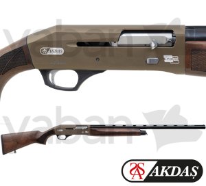 AKDAŞ AH 212-W AHŞAP BRONZ YARI OTOMATİK AV TÜFEĞİ