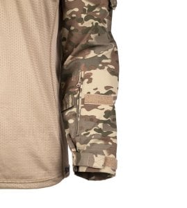 VAV COMBAT CAMO BEJ ZIP SHIRT / M