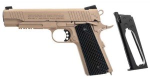 CYBERGUN SWISS ARMS 1911 MILITARY BLOWBACK HAVALI TABANCA