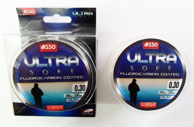 ASSO ULTRA SOFT FLUOROCARBON KAPLAMALI 300 MT MİSİNA