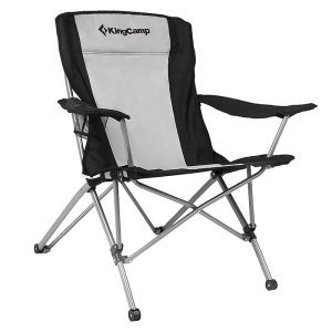 KING CAMP COMFORT ARM SİYAH/GRİ SANDALYE