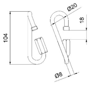 CT TWIST CELIK MAKARASI D8 BOLT VIDASI