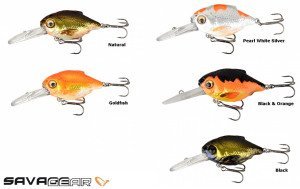 Savage gear 3D Crucian Crank 4,6 cm 8,3 gr SF DR Suni Yem