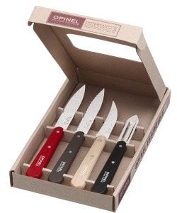 OPINEL 4'LÜ RENKLİ BIÇAK SETİ