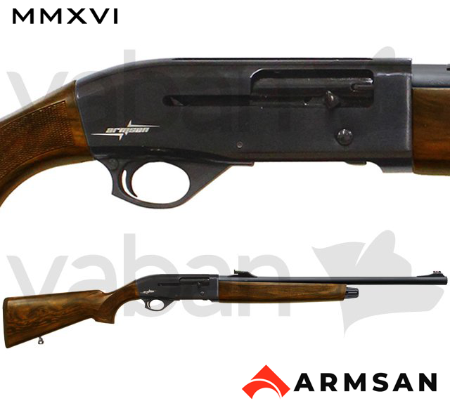 ARMSAN A612 10.YIL SLUG SİYAH YARI OTOMATİK AV TÜFEĞİ