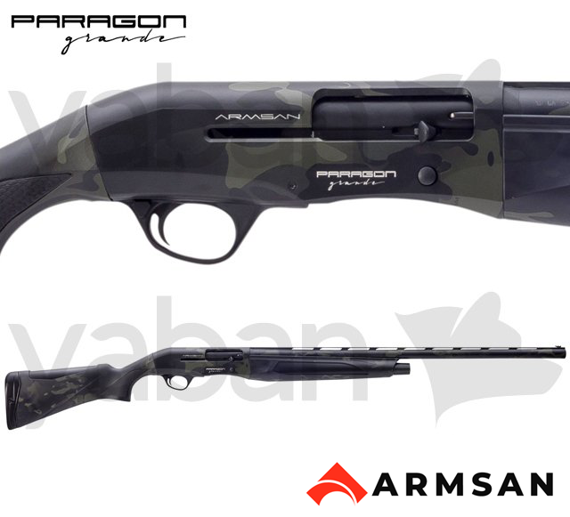 ARMSAN PARAGON GRANDE CAMO MULTICAM BLACK YARI OTOMATİK AV TÜFEĞİ