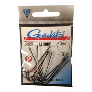 GAMAKATSU LS-5013F Siyah 1/0 U.Pala O.İğnesi 1/10