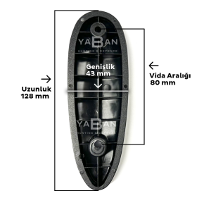 BERETTA HUNTING 12 MM SENTETİK DİPÇİK PEDİ