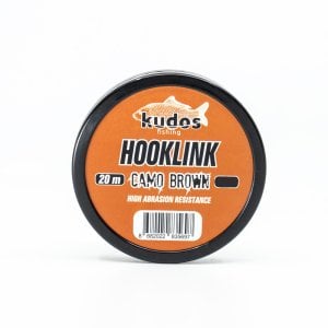 Kudos Hooklink Camo Brown 20m 35 Lb.