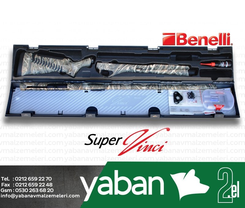 BENELLI SUPER VINCI CAMO MAX5 YARI OTOMATİK AV TÜFEĞİ / 2.EL