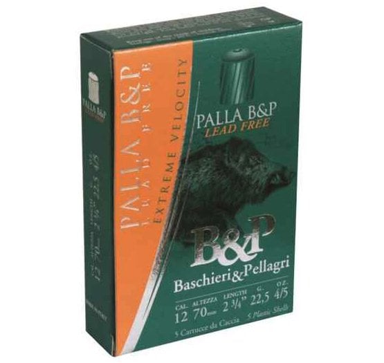 B&P BIG GAME PALLA LEAD FREE SLUG YÜKSEK HIZLI TEK KURŞUN - 12 CAL.