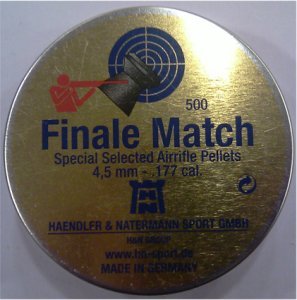 H&N FINALE MATCH 4.5 MM SAÇMA