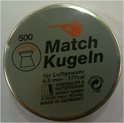 H&N MATCH  KUGELN 4,5 MM SAÇMA