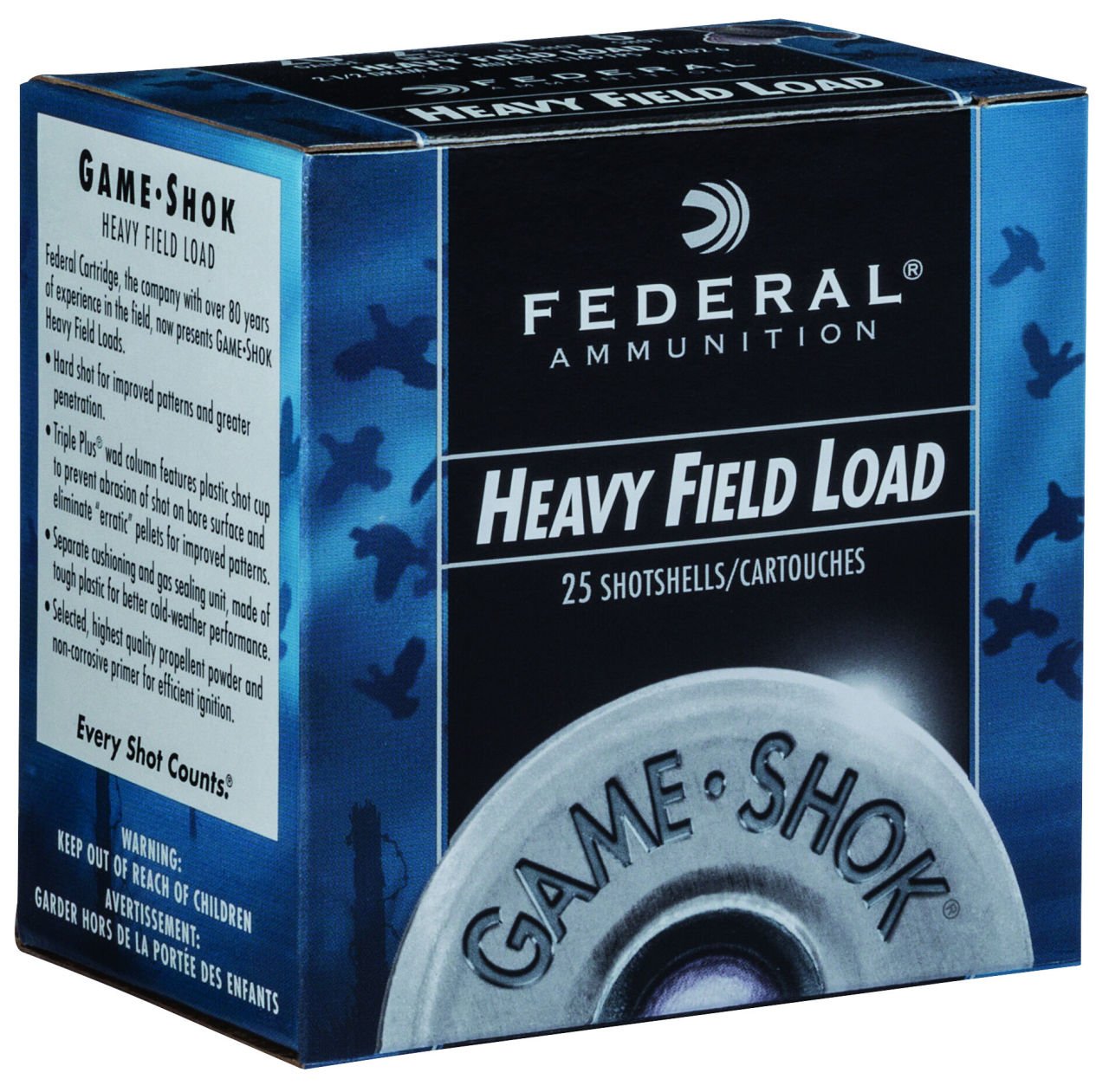 FEDERAL HEAVY FIELD LOAD 36 GR. AV FİŞEĞİ - 12 CAL.