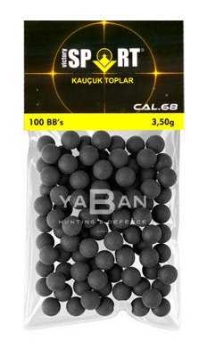 VICTORY SPORT .68 KALİBRE KAUÇUK RUBBERBALL / 100 ADET