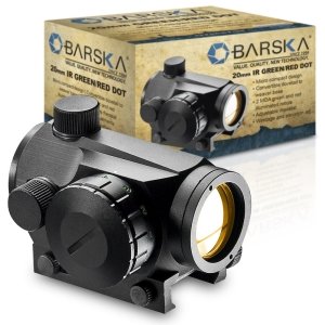 BARSKA MICRO COMPACT IR RED/GREEN DOT