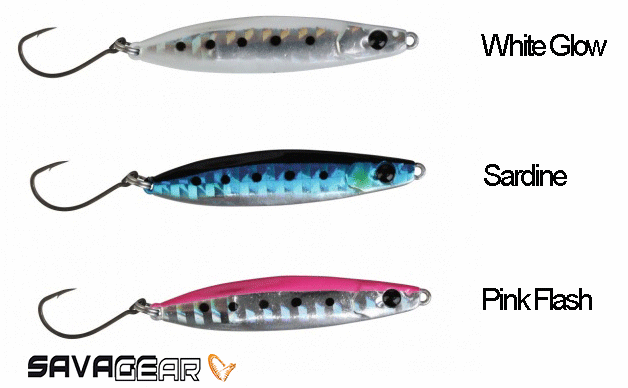 Savage gear LRF Psycho Sprat 10 gr 3 Adet (Sardine,White Glow,Pink Flash)Suni Yem