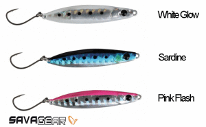 Savage gear LRF Psycho Sprat 10 gr 3 Adet (Sardine,White Glow,Pink Flash)Suni Yem