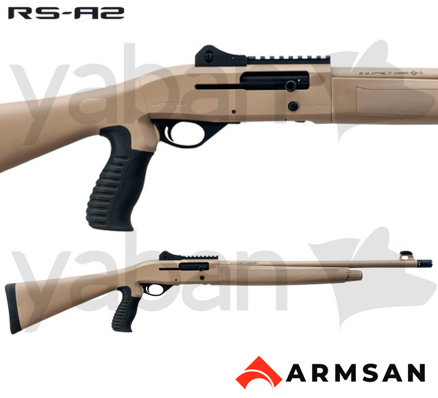 ARMSAN ARMTAC RS-A2 PISTOL GRIP CERAKOTE SAND YARI OTOMATİK AV TÜFEĞİ