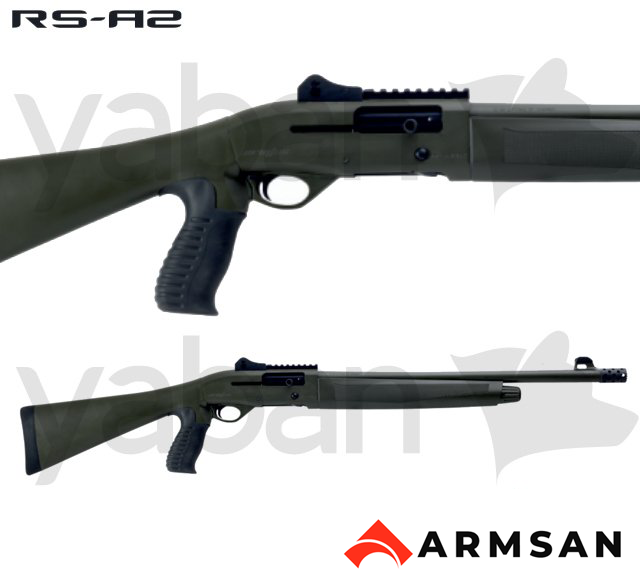 ARMSAN ARMTAC RS-A2 PISTOL GRIP CERAKOTE GREEN YARI OTOMATİK AV TÜFEĞİ