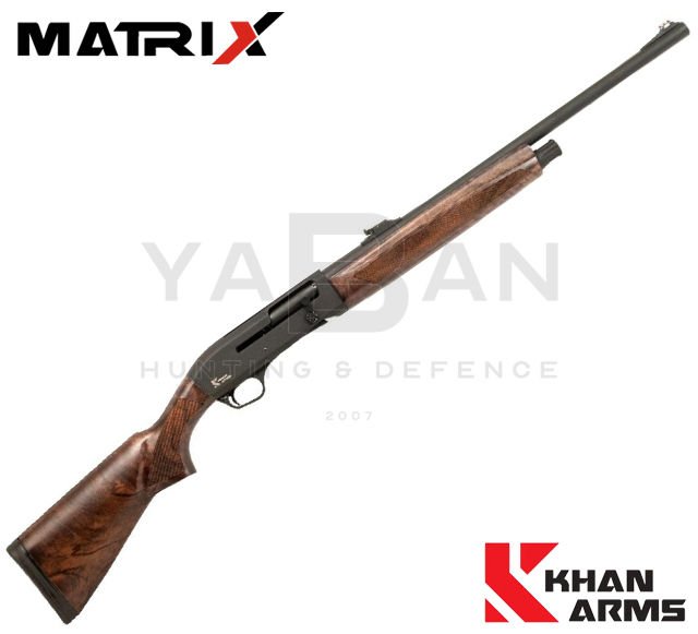 KHAN ARMS MATRIX W DARKSTAIN SLUG YARI OTOMATİK AV TÜFEĞİ