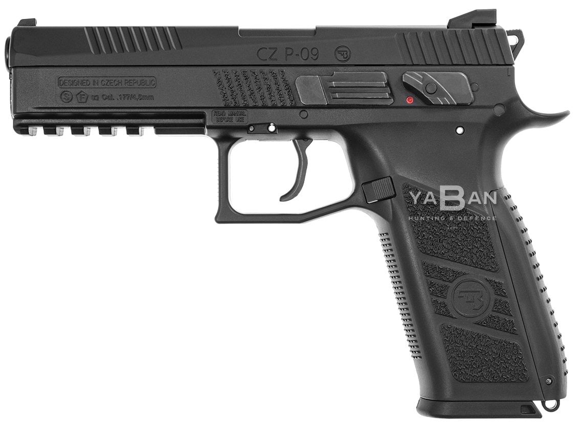 ASG CZ P-09 SİYAH BLOWBACK HAVALI TABANCA