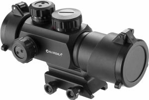 BARSKA MULTI RETICLE 1x35 IR AR-X RED/GREEN DOT