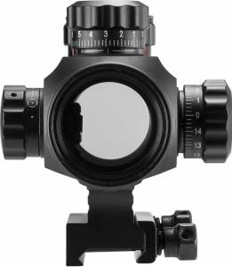 BARSKA MULTI RETICLE 1x35 IR AR-X RED/GREEN DOT