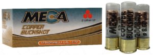 MECA COPPER 11/0 9 PELLETS BUCKSHOT - 12 CAL.