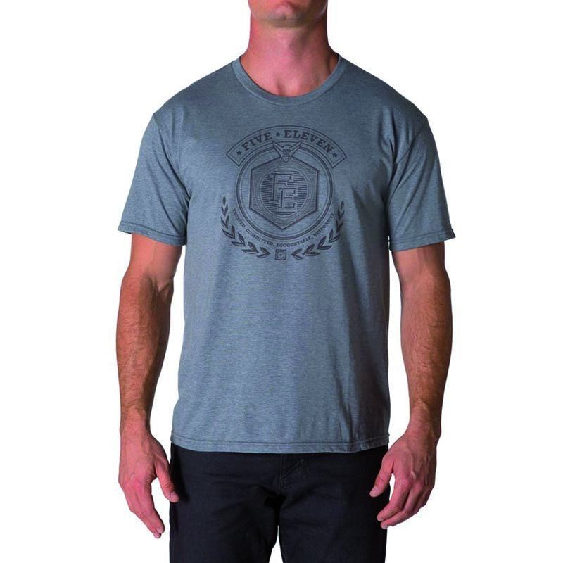 5.11 HEX POWER SLEEVE TEE HEATHER GRAY T-SHIRT