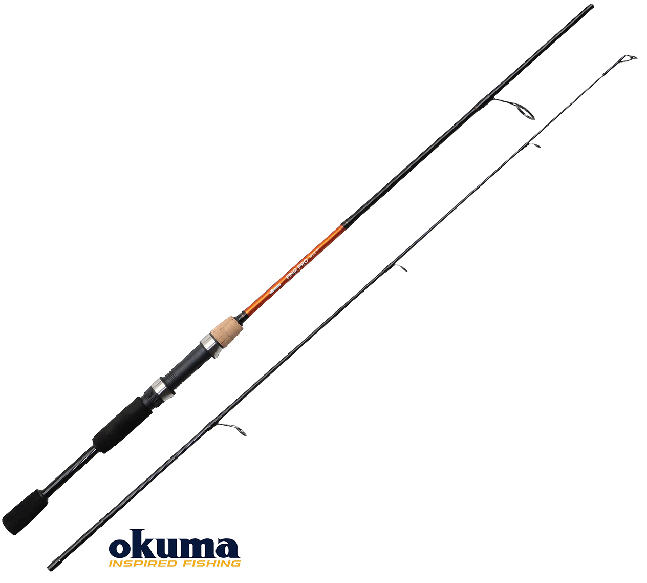 Okuma Fina Pro 8' 240 cm  7-28 gr 2 Parça Spin Kamışı