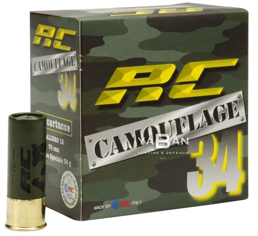 RC CAMOUFLAGE 34 GR. AV FİŞEĞİ - 12 CAL.