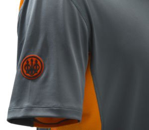 BERETTA FLASH TECH POLO GRİ-TURUNCU T-SHIRT