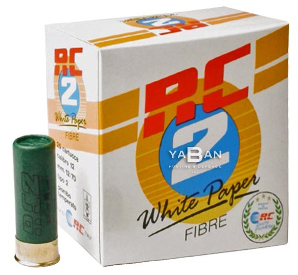 RC WHITE PAPER KEÇE TAPA 34 GR. AV FİŞEĞİ - 12 CAL.