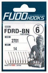 Fudo 2701 Round Black Nikel İğne