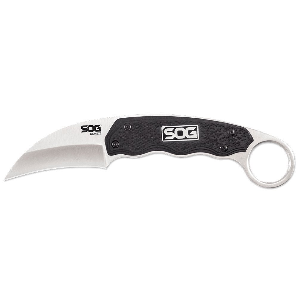 SOG GB1001 GAMBIT SHEEPSFOOT SATIN BIÇAK