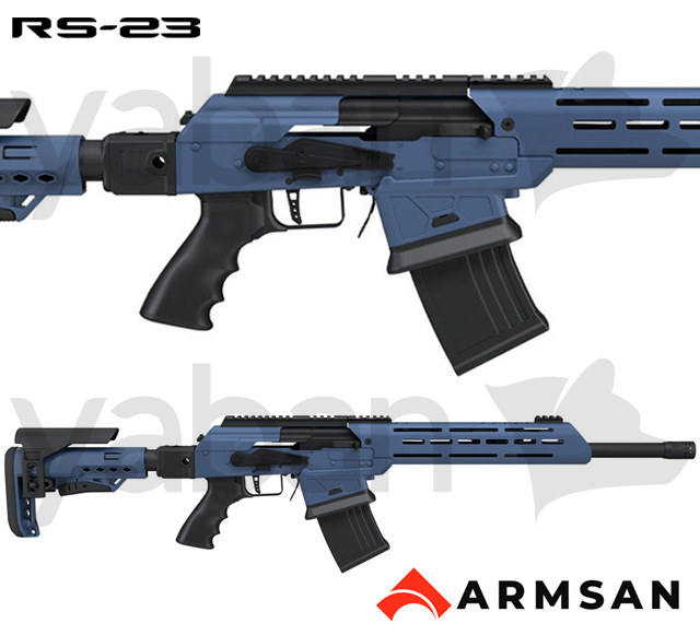 ARMSAN ARMTAC RS-23 BLUE TELESKOPİK ŞARJÖRLÜ AV TÜFEĞİ