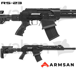 ARMSAN ARMTAC RS-23 BLACK TELESKOPİK ŞARJÖRLÜ AV TÜFEĞİ